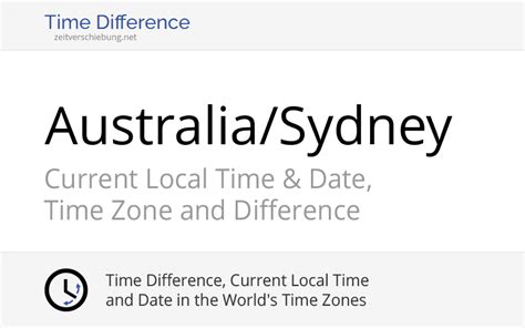 sydney what time is it|Current Local Time in City of Sydney, New South .